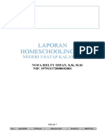Laporan Homeschooling Nofa Helty Dipan