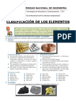 4.QUÍMICA 3°y4º - Miercoles 21-07-2021 - CLASIFICACIÓN DE LOS ELEMENTOS