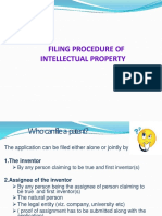 Patent Filing Procedure - India