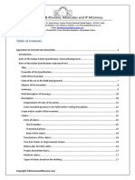 Anatomy of Patent Specification