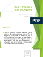 Reapaso y Aplicacion de Algebra