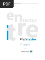 Entretextos n20 -Corpo, Sociedade e Escola- Sensibilidade Educativa