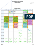 Horario Academico 2021-2021