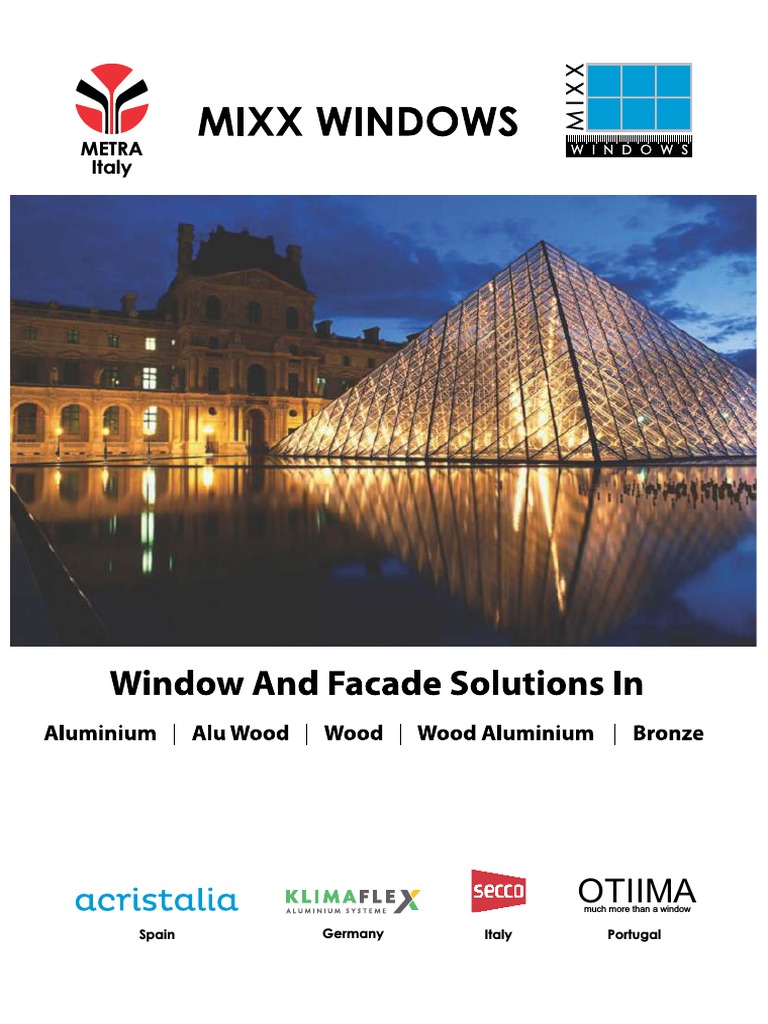 Luxury Windows and Facade Solutions - Mixx Windows | PDF | Window ...