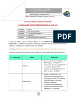 Plan de Trabajo Del Semestre I - 2021 Lab 1476