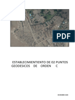 INFORME _Puntos Geodesicos