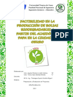 Proyecto Final Bolsas Biodegradables A Partir Del Almidon de Papa