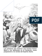 Los Primeros Que Hicieron Una Novena Fueron María y Los Apóstoles en El Cenáculo, Como Preparación A La Venida Del Espíritu Santo