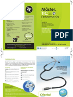 Díptico Máster. TIC en Enfermería SCE3