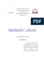 Trabajo Mediación Laboral