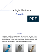 Processo de furação mecânica