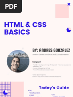 HTML & CSS Workshop