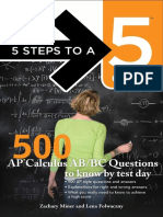5 Steps To A 5 500 AP Calculus AB - BC