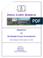 Snippets of Supreme Court Judgments Sept. 23 Sept. 29