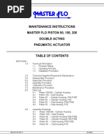 Maint. Instr. MF Piston 50 100 and 200 DA Pnuem Act