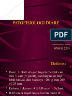 Patofisiologi Diare