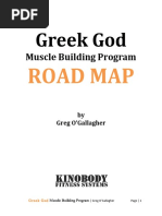 Greek God Program - Road Map