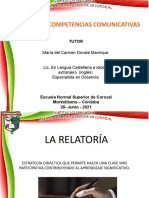 Diapositiva Segunda Tutoria Competencias Comunicativas - Tercer Semestre