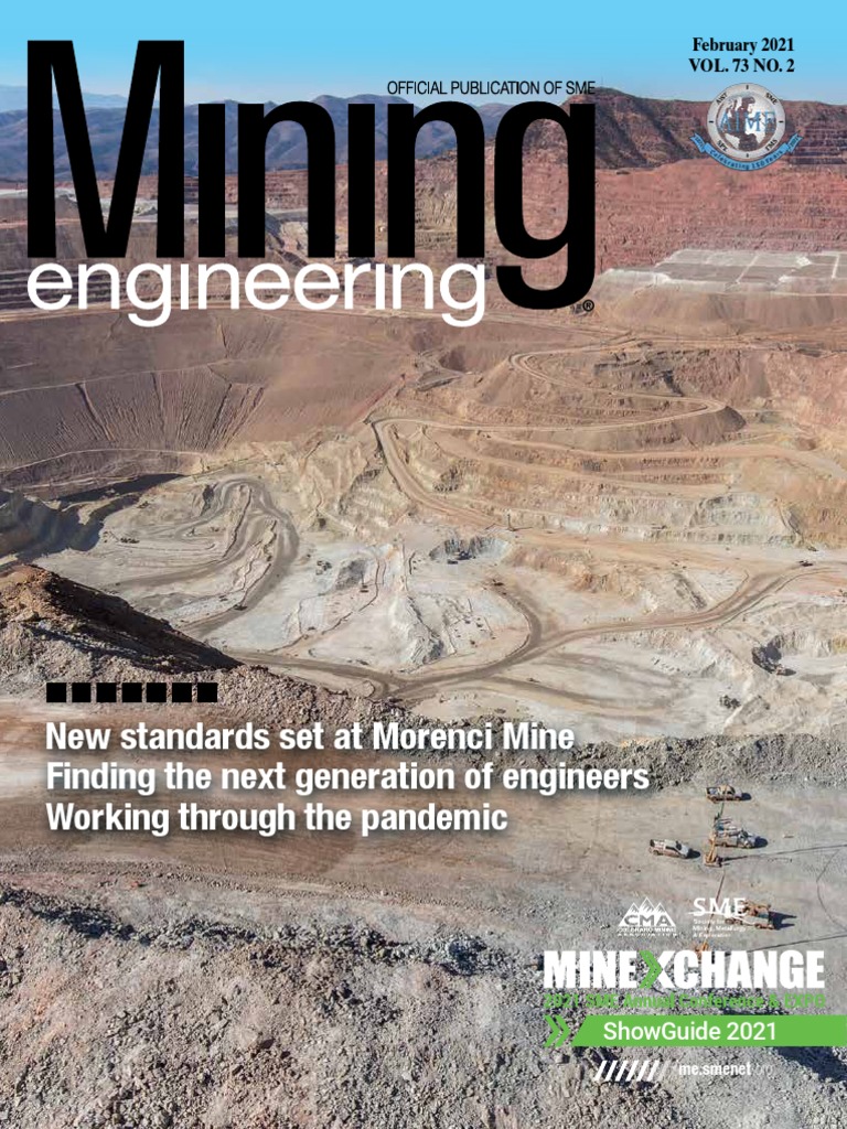 Mining Engineer Feb21 Sme Pdf Mining Energy And Resource