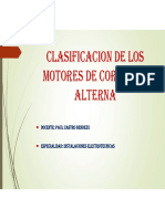 25 - Clasificacion de Los Motores Electricos