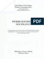 Varios - Pierre Bourdieu Sociologo