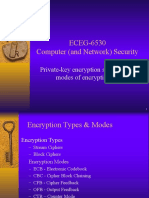 ECEG-6530 Computer (And Network) Security: Private-Key Encryption Schemes, Modes of Encryption