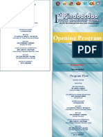 Opening Program