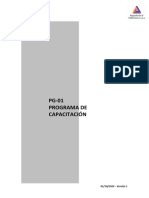 Programa capacitación SST