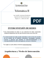 Telemática II - Lección 1 Interconexión de Redes