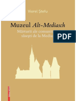 Muzeul Alt Mediasch Marturii Ale Comunit