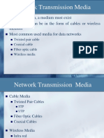 2-Network Transmission Media and Network Communicating Protocols