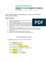 Cuestionario Sesion #09 - Resuelto