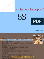 Welcome To The Workshop Of: - Team Oed