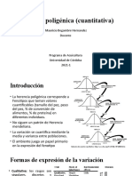 Herencia Poligénica (Cuantitativa)