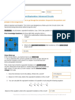 Student Exploration: Advanced Circuits