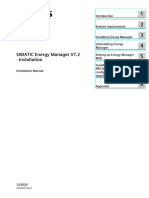 Simatic SIMATIC Energy Manager V7.2 - Installation