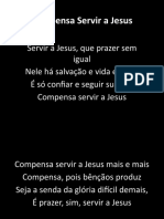 Compensa Servir A Jesus