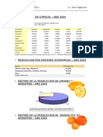 Prod I - Citricos 2004