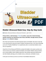Bladder Ultrasound Made Easy - Step-By-Step Guide - POCUS 101