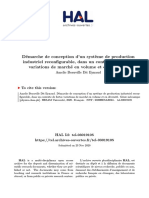 2020 Beauville Dmarchedeconceptiondunsystmedeproductionindustrielreconfigurable