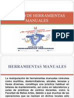 MANEJO DE HERRAMIENTAS MANUALES