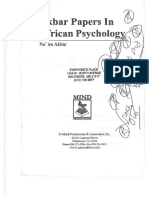 Akbar Papers in African Psychology