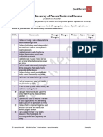 Questionnaire Maslows Hierarchy of Needs