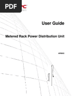 User Guide: Metered Rack Power Distribution Unit