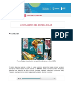 Los Planetas y El Sistema Solar - Segundo y Tercer Grado