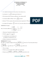 Devoir de Contrôle N°1 - Math - 3ème Technique (2014-2015) MR Saidani Moez