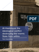 Al Hazimiyya Islamic State Ideological Conflict