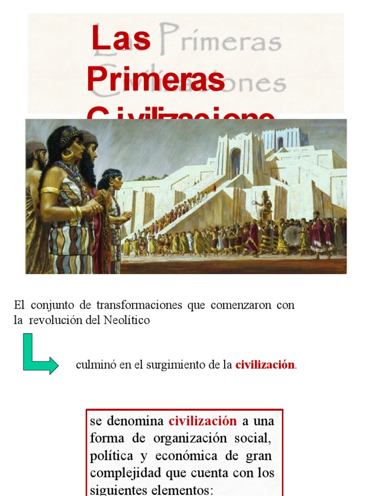 Primeras Civilizaciones: Orígenes y Legados | PDF | Mesopotamia ...