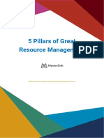 5 Pillars of Great Resource Management