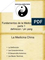 1.-La Medicina China YIN YANG